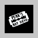 Punks not Dead  Bunda Harrington s hrejivou podšívkou farby RED TARTAN, obojstranné logo (s kapucou iba v čiernej farbe je za 42,90euro) 